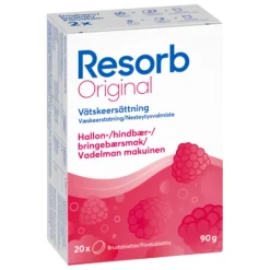Resorb Original Hallon brustabletter 20 st