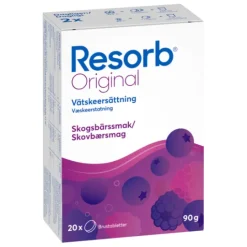 Resorb Original Skogsbär 20 brustabletter