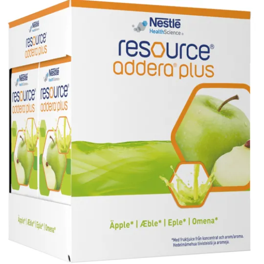 Resource Addera Plus Äpple 4 x 200 ml