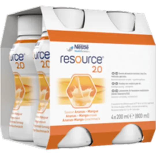 Resource 2.0 Ananas-Mango 4 x 200 ml