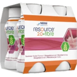 Resource 2.0+FIBRE Skogsbär 4 x 200 ml