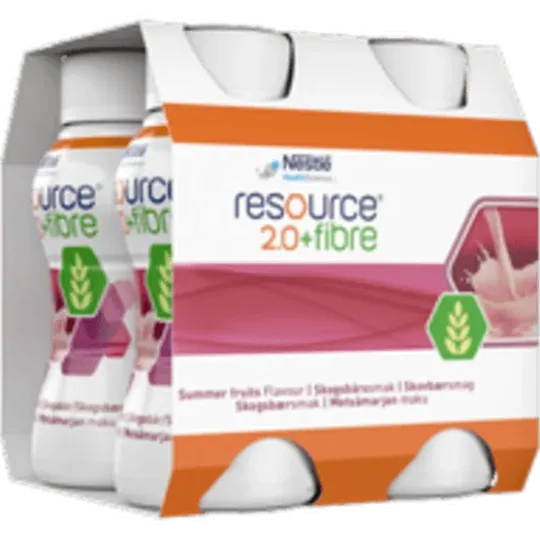 Resource 2.0+FIBRE Skogsbär 4 x 200 ml