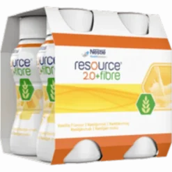 Resource 2.0+FIBRE Vanilj 4 x 200 ml