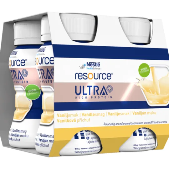 Resource Ultra Vaniljsmak 4 x 125 ml
