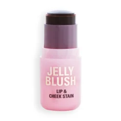 Revolution Jelly Blush Stick Lip and Cheek Stain Peach Orange 5,5 g