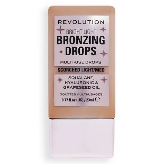 Revolution Makeup Bright Light Bronzing Drops Bronze Scorched 23 ml