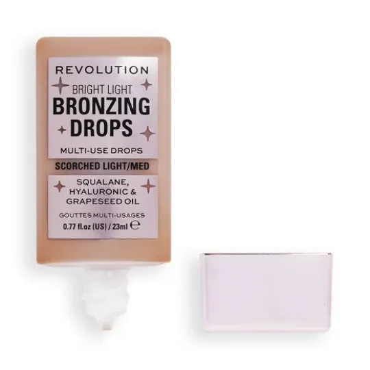Revolution Makeup Bright Light Bronzing Drops Bronze Scorched 23 ml