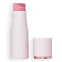 Revolution Skin Silk Marble Blush Stick Pinched Light Pink 4,5 g