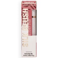Revolution Skin Silk Marble Blush Stick Sundown Spice 4,5 g