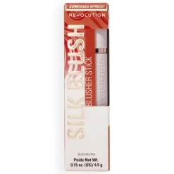 Revolution Skin Silk Marble Blush Stick Sunkissed Apricot 4,5 g