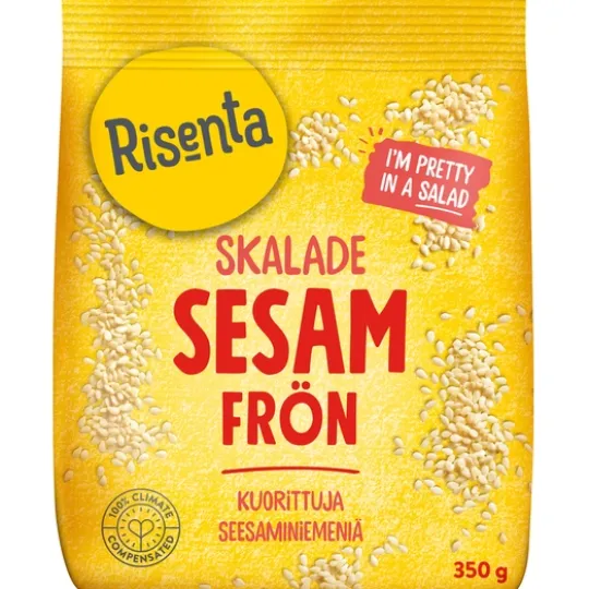 Risenta Sesamfrön Skalade 350 g