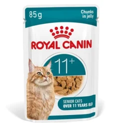 Royal Canin Ageing 11+ Bitar i Gelé Våtfoder för Katt 1,02 kg
