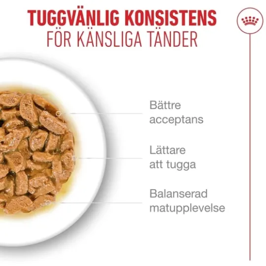 Royal Canin Ageing 15+ Bitar i Sås Våtfoder för Katt 1,02 kg