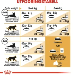 Royal Canin British Shorthair Adult Torrfoder för Katt 10 kg