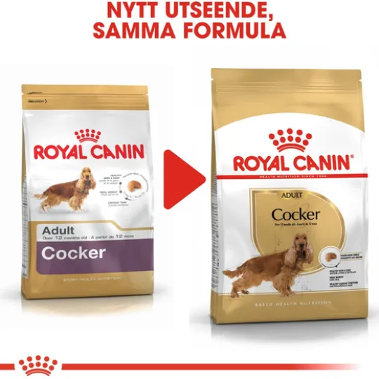 Royal Canin Cocker Adult Torrfoder för Hund 12 kg