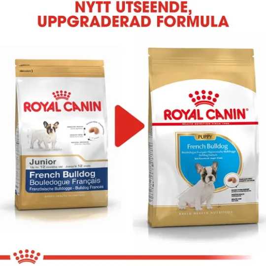 Royal Canin French Bulldog Puppy Torrfoder för Hundvalp 3 kg