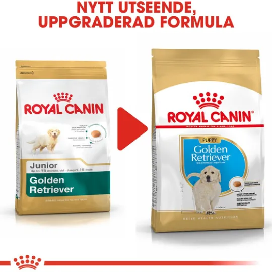 Royal Canin Golden Retriever Puppy Torrfoder för Hundvalp 12 kg