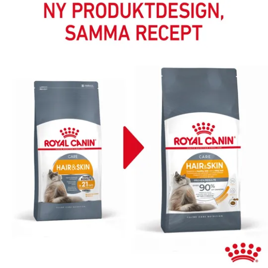 Royal Canin Hair & Skin Care Adult Torrfoder för Katt 4 kg