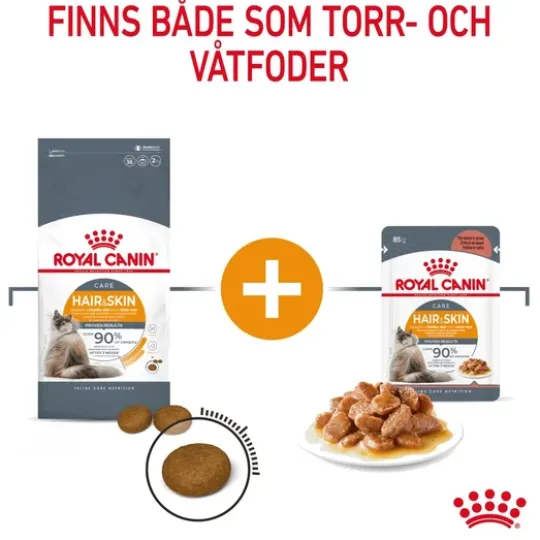 Royal Canin Hair & Skin Care Adult Torrfoder för Katt 2 kg