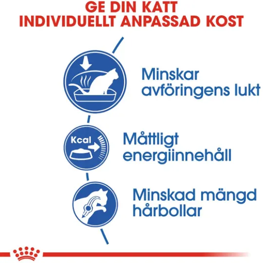 Royal Canin Indoor Adult Torrfoder för Katt 10 kg
