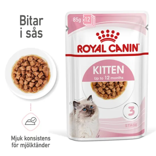 Royal Canin Kitten Gravy Våtfoder för Kattunge 1,02 kg