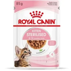 Royal Canin Kitten Sterilised Gravy Våtfoder för Kattunge 1,02 kg