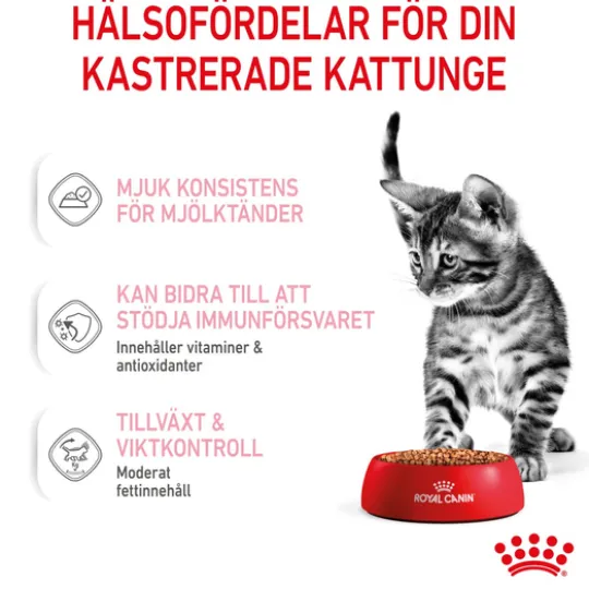 Royal Canin Kitten Sterilised Gravy Våtfoder för Kattunge 1,02 kg