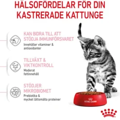 Royal Canin Kitten Sterilised Torrfoder för Kattunge 2 kg