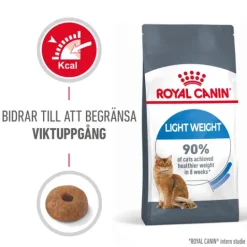 Royal Canin Light Weight Care Adult Torrfoder för Katt 8 kg