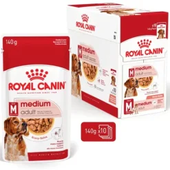 Royal Canin Medium Adult Gravy Våtfoder för Hund 1,4 kg