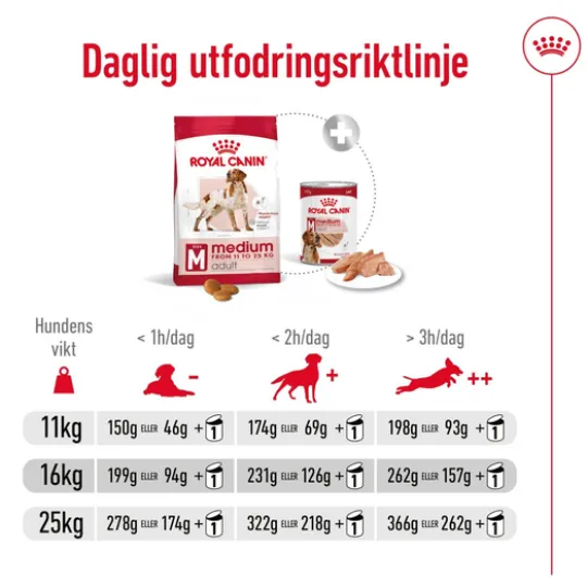 Royal Canin Medium Adult Torrfoder för Hund 10 kg