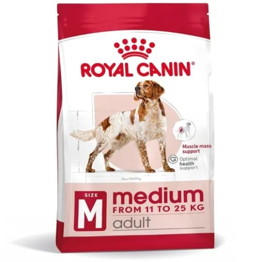 Royal Canin Medium Adult Torrfoder för Hund 15 kg
