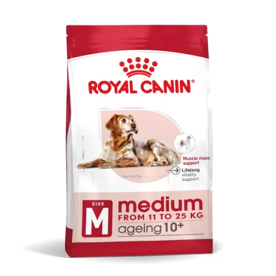 Royal Canin Medium Ageing 10+ Torrfoder för Hund 15 kg