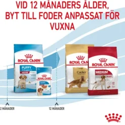 Royal Canin Medium Puppy Torrfoder för Hundvalp 10 kg