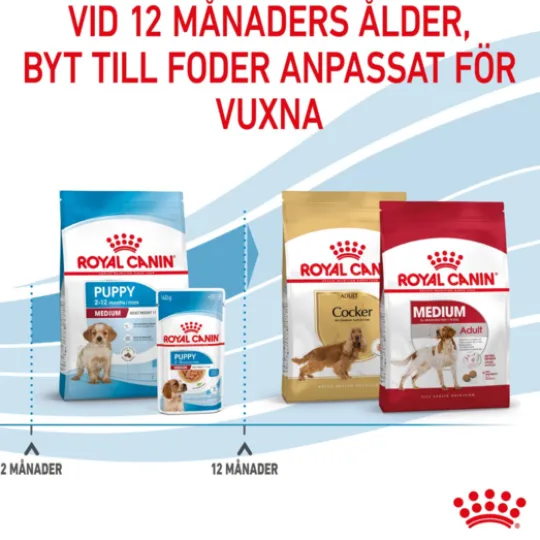 Royal Canin Medium Puppy Torrfoder för Hundvalp 4 kg