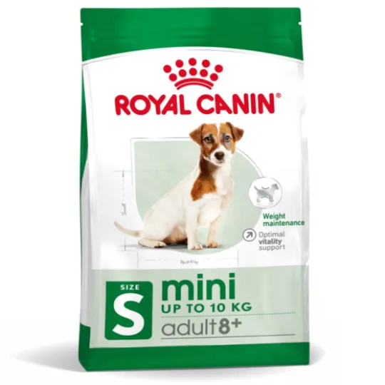 Royal Canin Mini Adult 8+ Torrfoder för Hund 8 kg
