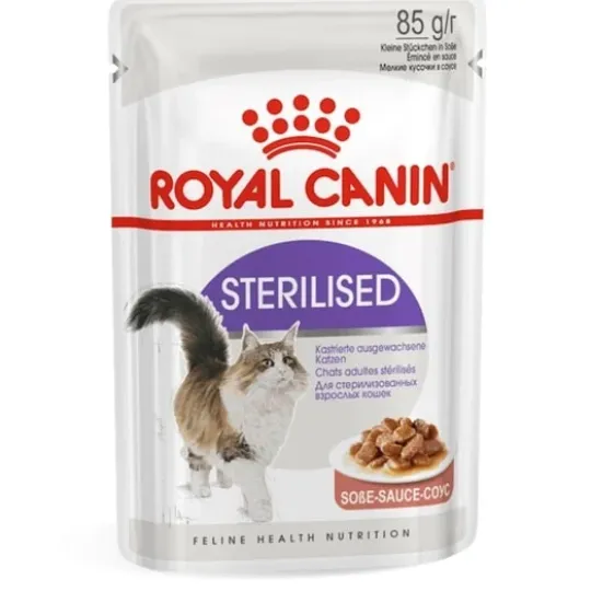 Royal Canin Sterilised Gravy Adult Våtfoder för Katt 1,02 kg
