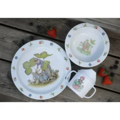 Rätt Start Elsa Beskow Blomsterbarn Barnservis 3-del