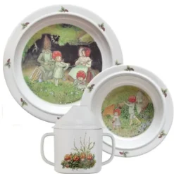 Rätt Start Elsa Beskow Tomebobarnen Barnservis 3-del