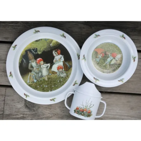 Rätt Start Elsa Beskow Tomebobarnen Barnservis 3-del