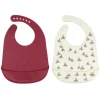 Rätt Start Lotta på Bråkmakargatan Haklappar i silikon 2-pack