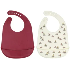 Rätt Start Lotta på Bråkmakargatan Haklappar i silikon 2-pack