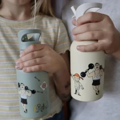 Rätt Start Pippi Cirkus Vattenflaska Grön 340 ml