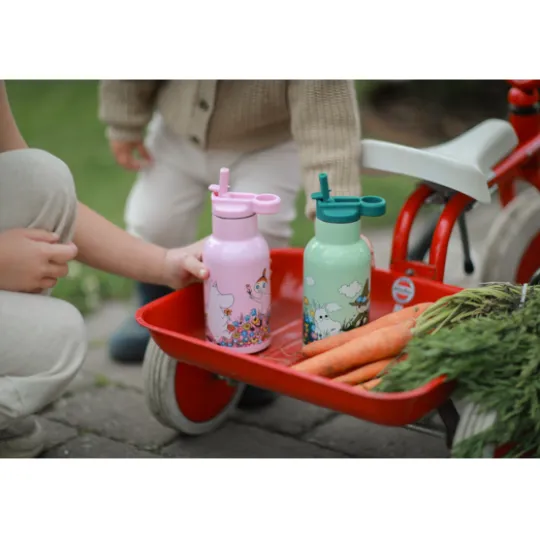 Rätt Start Vattenflaska Mumin Äng Grön 340 ml