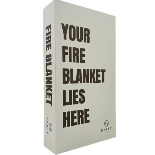 Safly Brandfilt Coffee Table Book White