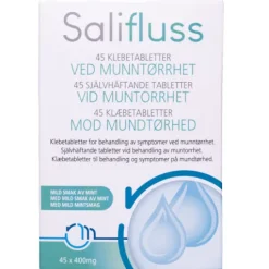 Salifluss Tabletter vid Muntorrhet Mint 45 st