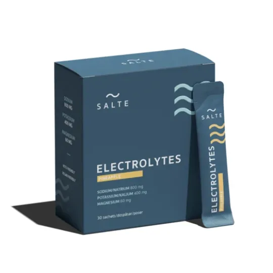 SALTE Elektrolyter Ananas 30 dospåsar