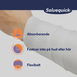 SalvequickMED Foam bandage 8 cm
