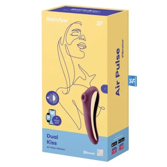 Satisfyer Dual Kiss Purple