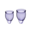 Satisfyer Feel Confident Menstrual Cup Lila